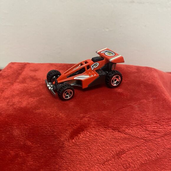 TYCO RC SHOCK FACTOR CAR RARE 1:64 SCALE COLLECTIBLE DIORAMA DIECAST Red 1991 - Picture 1 of 7